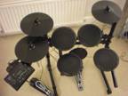 Session Pro eclectic drum kit (includes sticks,  stool and ipod input)